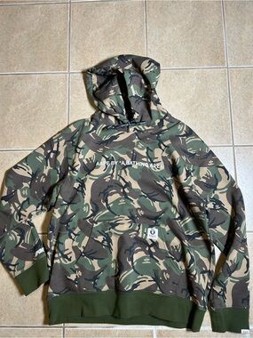 AAPE Green Camo Hoodie and Pants